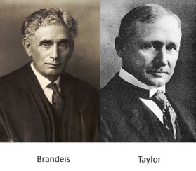 Brandeis and Taylor